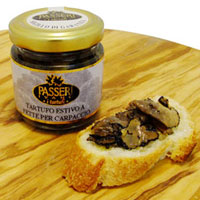 Passeri 夏黒トリュフのスライス