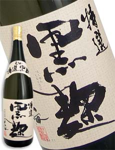 特選黒麹 芋焼酎 25度 1800ml