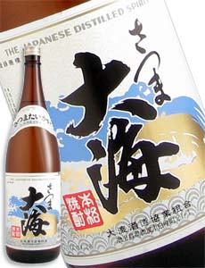 さつま大海 芋焼酎 25度 1800ml