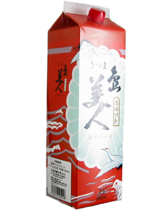 さつま島美人 芋焼酎 25度 1800mlパック