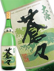 大海蒼々 芋焼酎 25度 1800ml